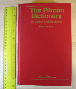 (1) Pitman's Shorthand Dictionary cover