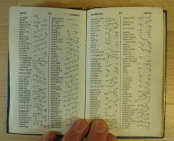 (5) Pitman's Shorthand Dictionary pages